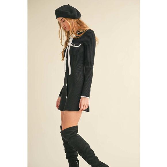 Mabel Coco Fit & Flare Knit Dress - Size S - NWT (New) - Picture 7 of 7